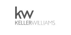 Kw kelly williams logo on a black background: move in and out cleaning.