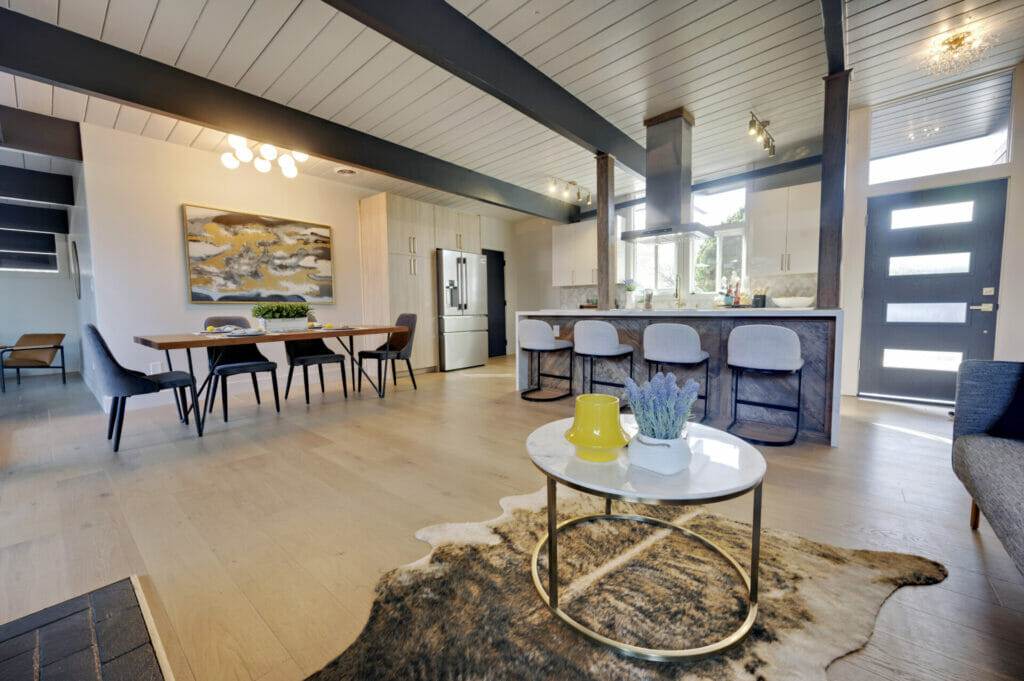 Modern, cowhide